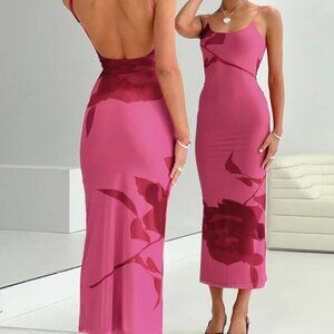 "Knox Maxi Dress Hot Pink" from Princess Polly